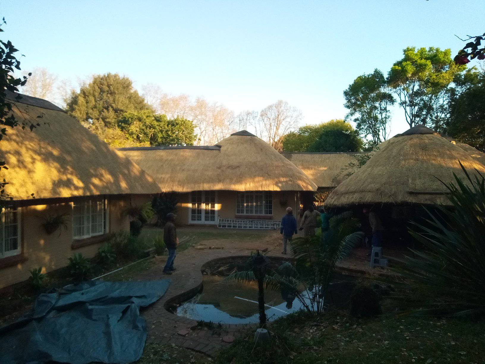 Warm entertainment space